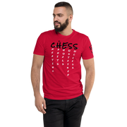 Chess Moves Colors Short Sleeve T-shirt