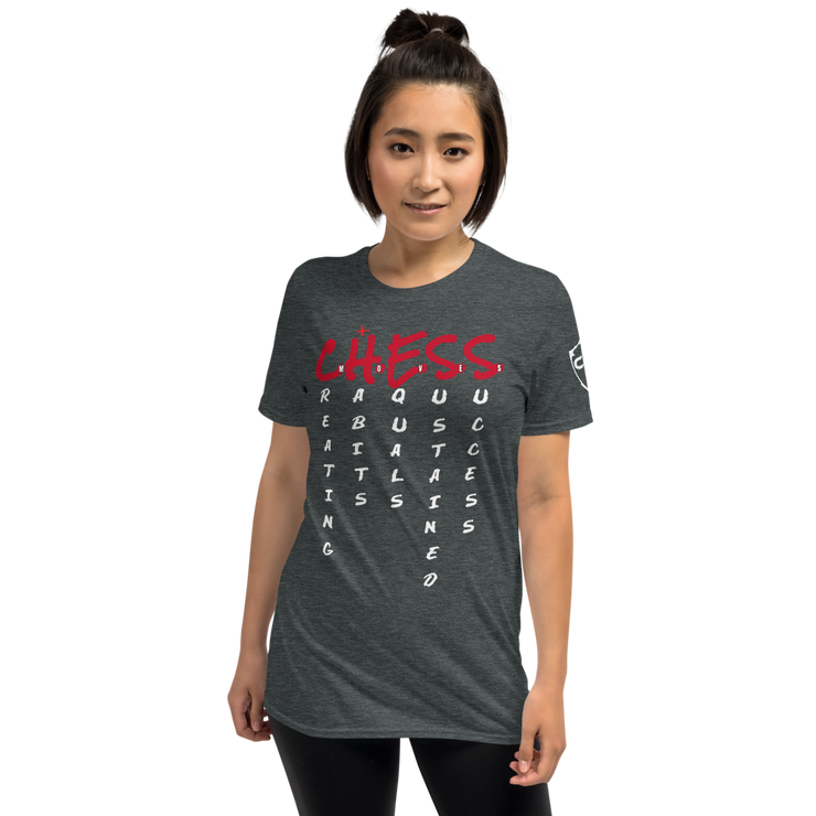 Chess Moves Short-Sleeve Unisex T-Shirt