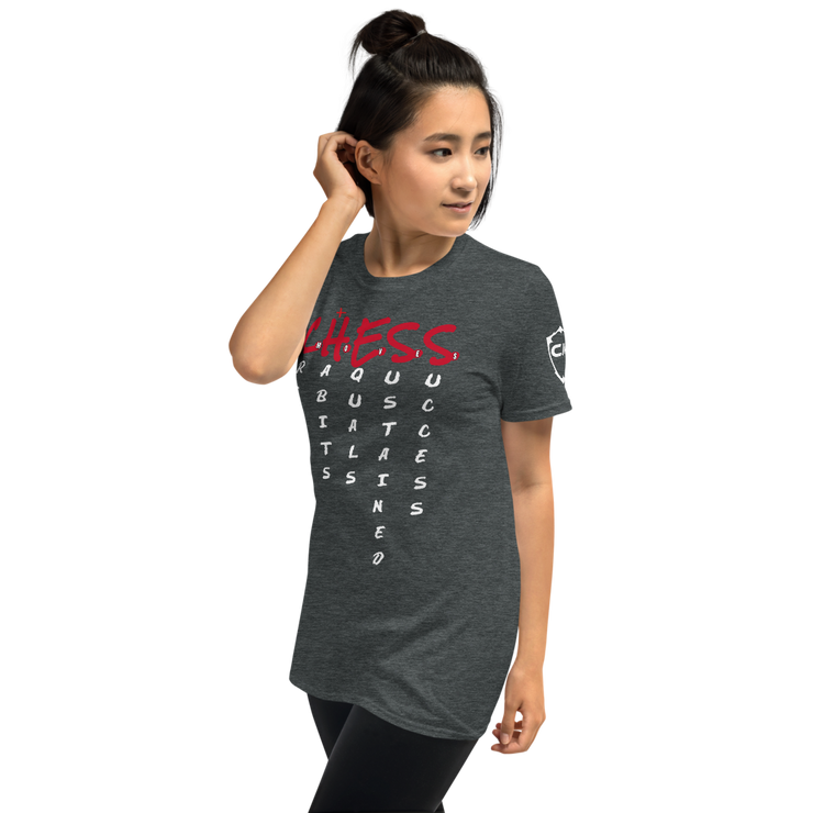 Chess Moves Short-Sleeve Unisex T-Shirt