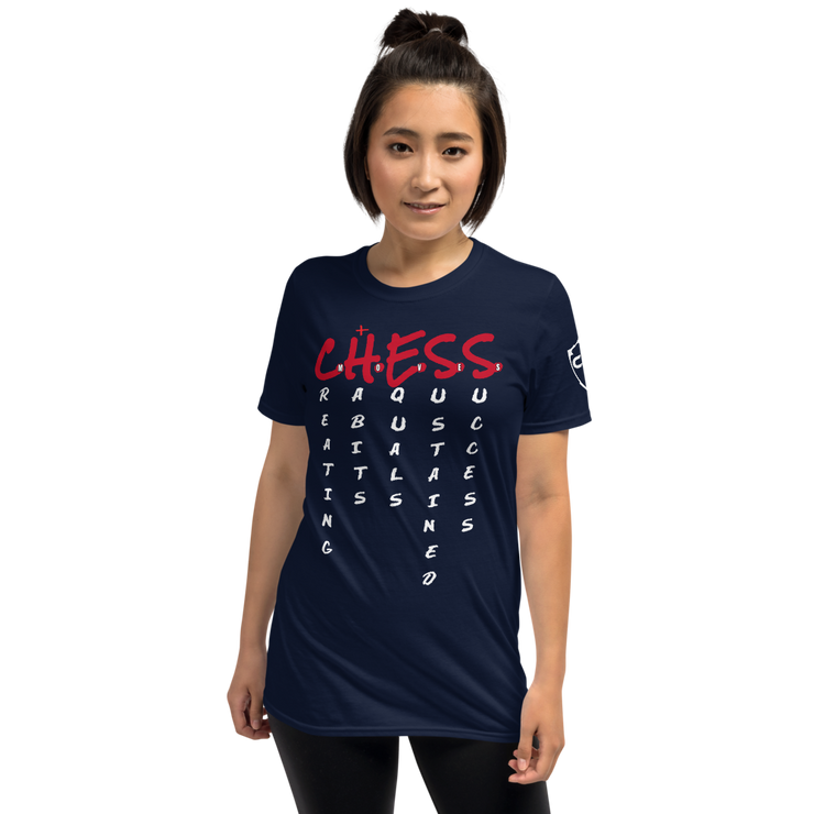 Chess Moves Short-Sleeve Unisex T-Shirt