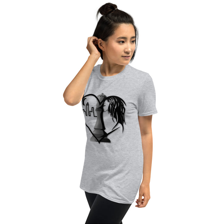 UrbanQueenLocs Black Logo Short-Sleeve Unisex T-Shirt