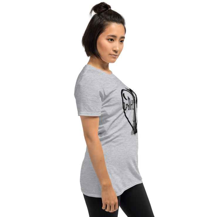 UrbanQueenLocs Black Logo Short-Sleeve Unisex T-Shirt