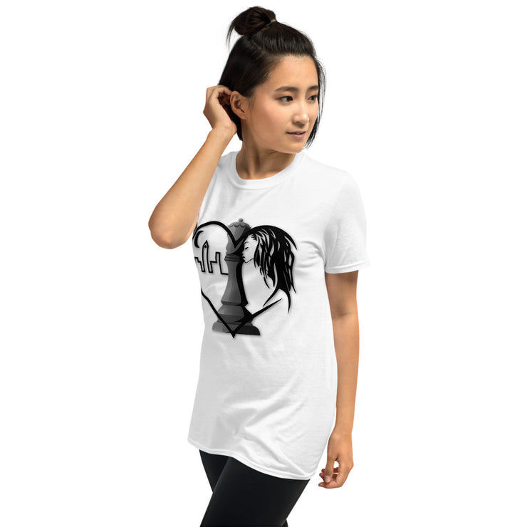 UrbanQueenLocs Black Logo Short-Sleeve Unisex T-Shirt