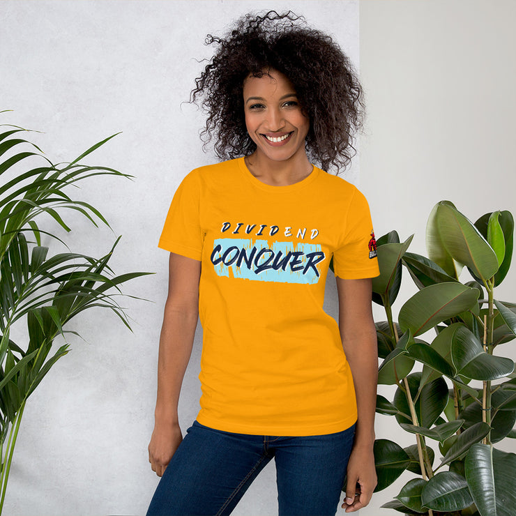 Dividend Conquer Short-Sleeve Unisex T-Shirt