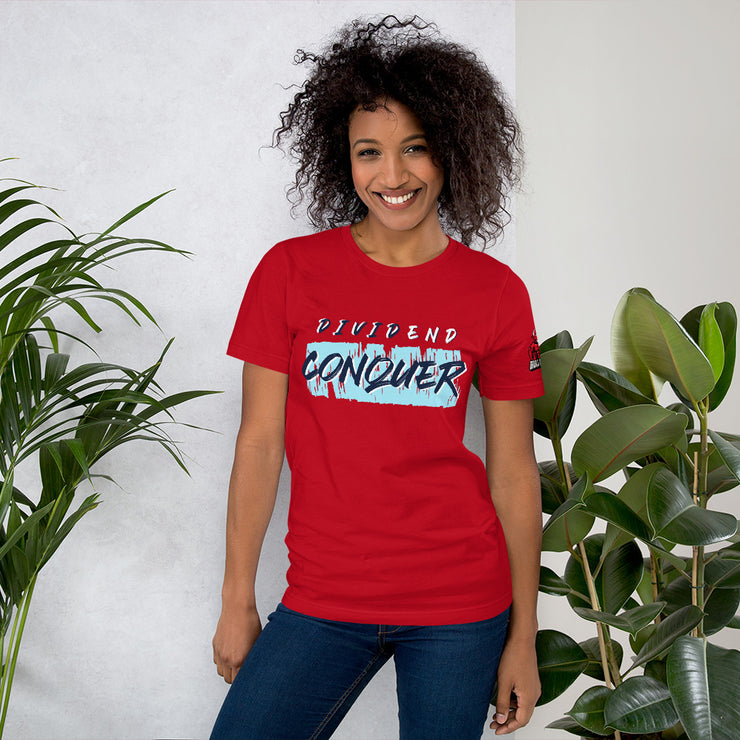 Dividend Conquer Short-Sleeve Unisex T-Shirt