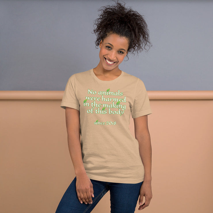 No Animals Unisex T-Shirt